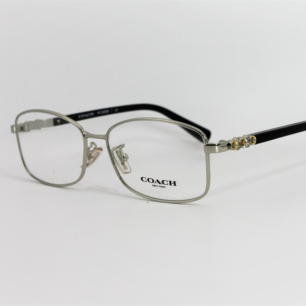 NEW COACH HC 5083-B 9015 SILVER WOMEN'S AUTHENTIC EYEGLASSES FRAME RX 51*14*135